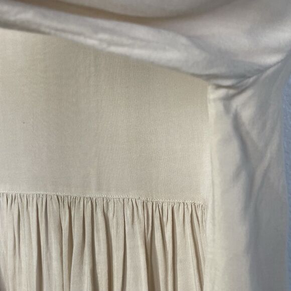 Urban Outfitters Cooperative Women's Size M Beige Babydoll Blouse Tunic - Picture 9 of 13